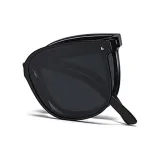 Jazz Black Foldable Sunglasses[Polarized]