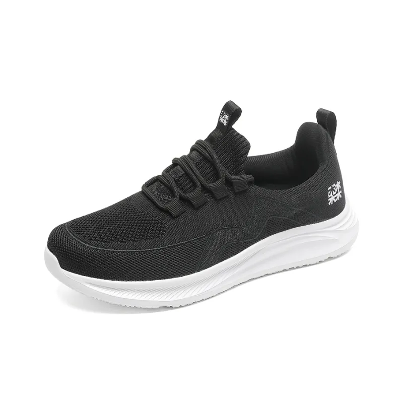 Mulinsen Moisture Wicking, Rebound Height Increasing, Lightweight, Breathable Low Top Casual Shoes Women's Black-9