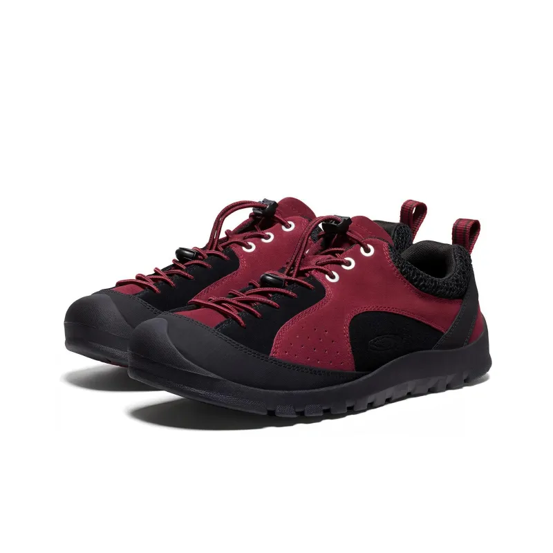 HIKING PATROL x KEEN Jasper Rocks Abrasion Resistant Low Top Hiking Shoes/Trekking Shoes Men's Burgundy-3