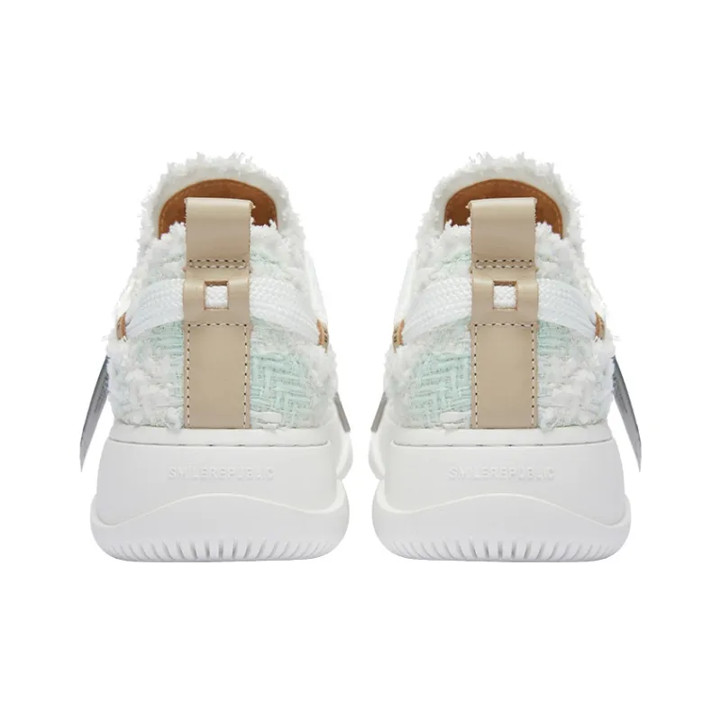 SMILEREPUBLIC Height Increasing Low-Top Canvas Shoes Unisex Light Cyan-4