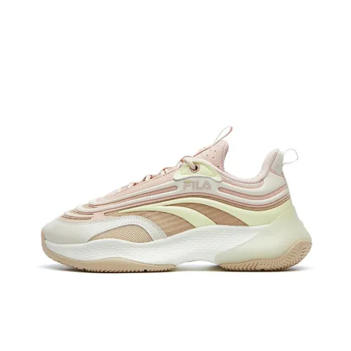 FILA FUSION Ray 2 Chunky Sneakers Women's Low-Top Apricot/Pink