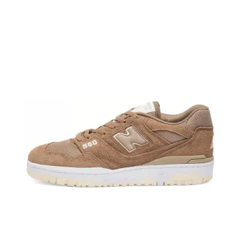 New Balance 550 Suede Mushroom