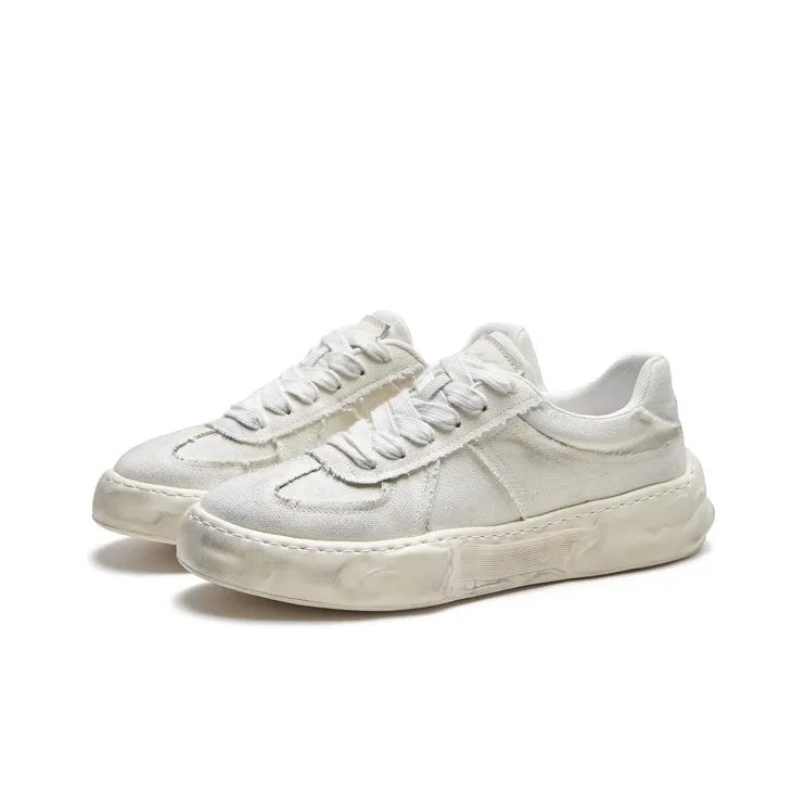 IG+GI Breathable Lightweight Moisture-Wicking Low-Top Canvas Shoes Men's-1