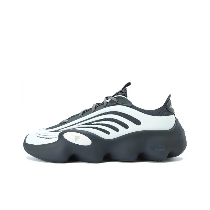 FILA FUSION Ray 3 Sport Shoes 'White Grey' Women's-0