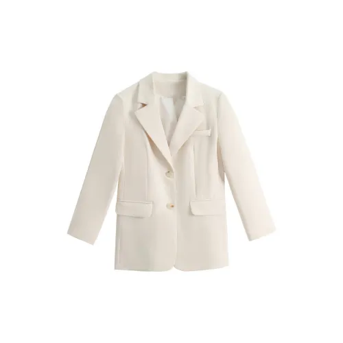 PLAY BUSH Jackets Women's Milk White