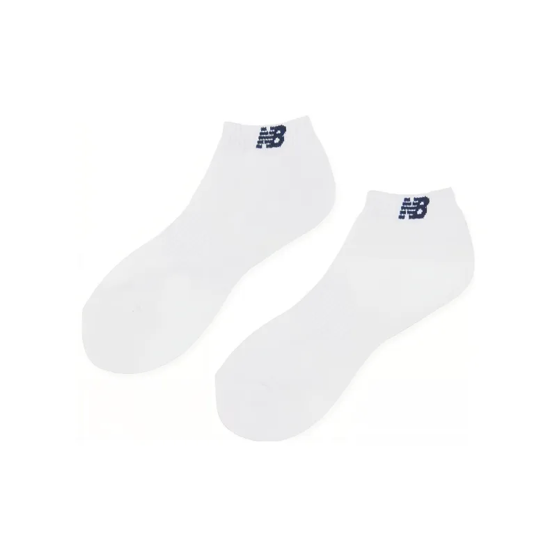 New Balance Ankle Socks Unisex 3 Pack White-3