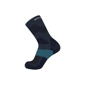 SALOMON X Ultra Crew Mid-Calf Socks Unisex 1 Pack Blue
