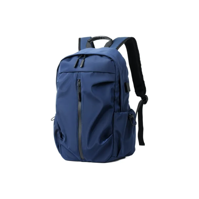 Alcohol Dragon Oxford Backpack Regular Unisex Black/Gray/Blue-11