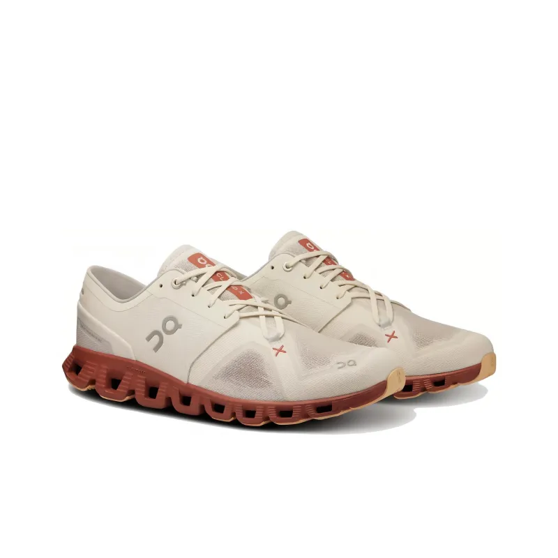 On Running Cloud X 3 Ice Auburn-2