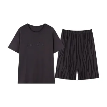 MADALLO Pajama Set Men's Dark Brown