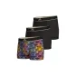 Multicolor Triple Print/Black/Black