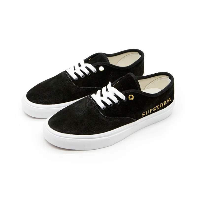 SUPSTORM Skateboard Shoes Unisex Low Top White-4