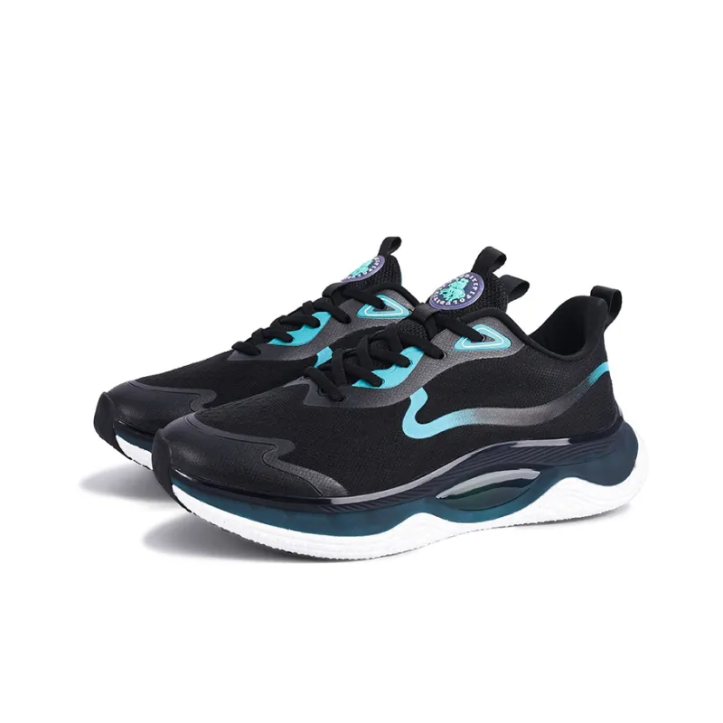 POLUDIYIPI Yipao Running Shoes Unisex Low Top Snow Blue/Starry Black-7