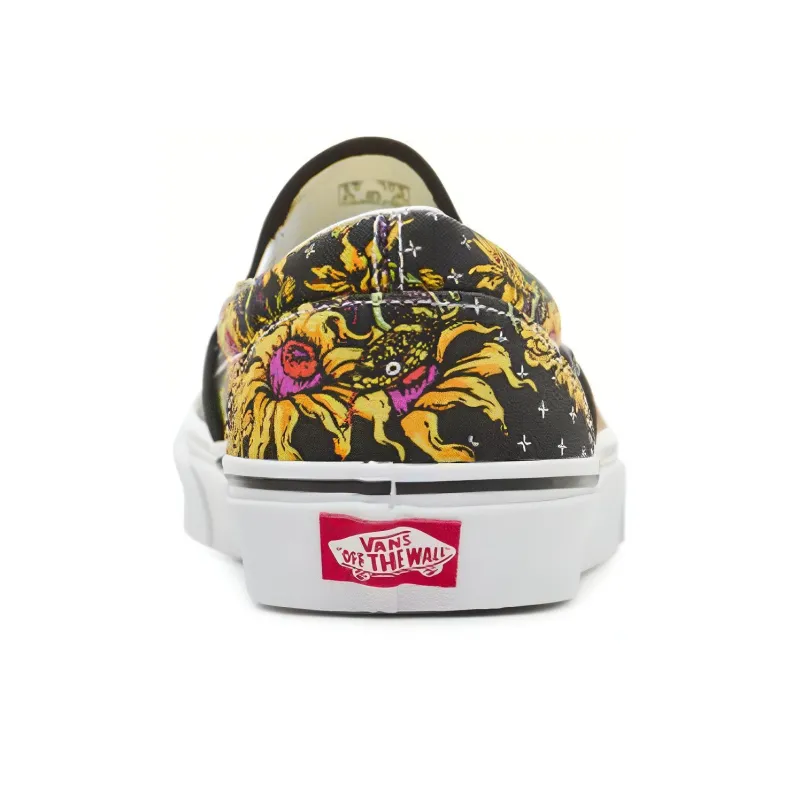 Vans Classic Slip On Beauty Skull-2