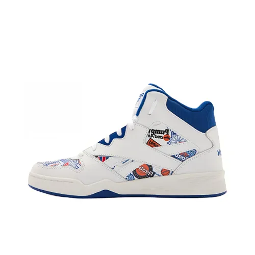 Reebok Royal BB4500 2 Basketball Shoes Unisex High-Top White/Blue