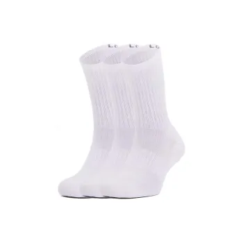 Under Armour Mid Calf Socks Unisex 3 Pack White