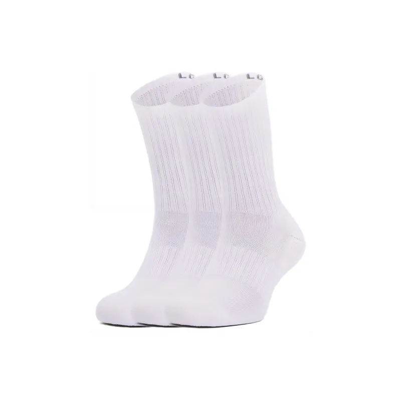 Under Armour Mid Calf Socks Unisex 3 Pack White-0