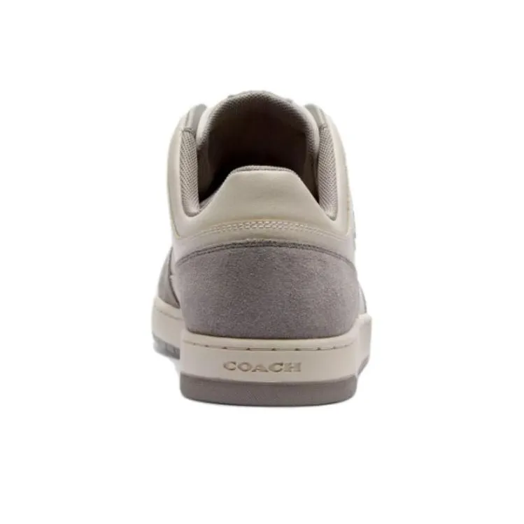 COACH Panelled Suede Leather Sneakers-4
