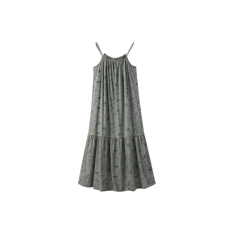 Aannsfam Nightgown Women's Cream Apricot Yellow-2