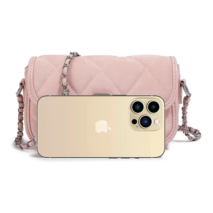 MACKJANICE Polyurethane Shoulder Bag Crossbody Bag Regular Women's Girly Pink-1