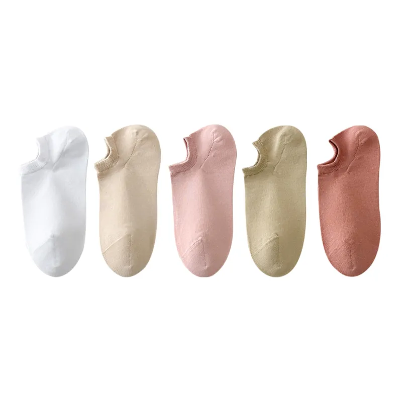 XXLLG No Show Socks Women's 5 Pack-9