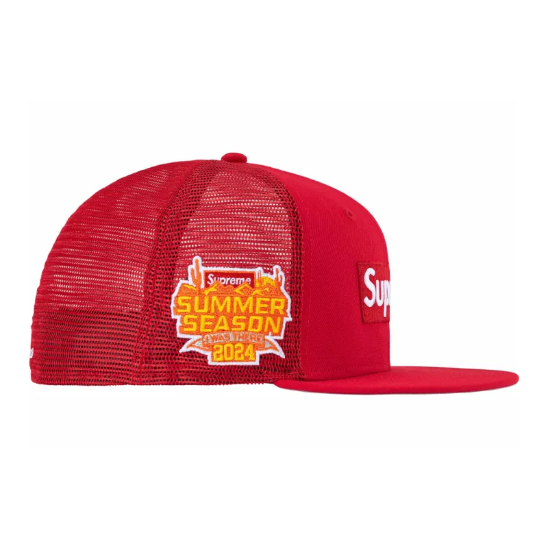 Supreme Box Logo Mesh Back New Era Cap SS24-1
