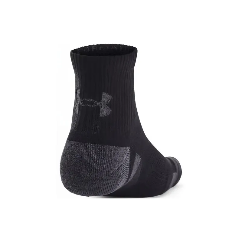 Under Armour Performance Tech Ankle Socks Unisex 3 Pack Black-2