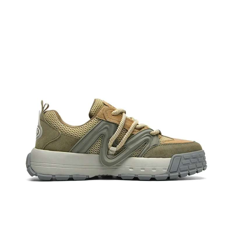 JEEP SPIRIT Low Top Skateboard Shoes Men's Light Sandy-1