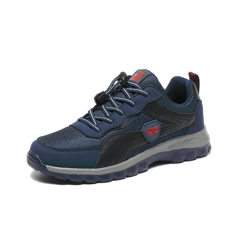 Mulinsen Coverage Rebound Height Increasing Support Lightweight Breathable Low Top Casual Shoes Men's Black-6