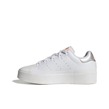 Stan Smith Women's Adidas Originals Bonega 'White Silver Metallic Orange' Women's
