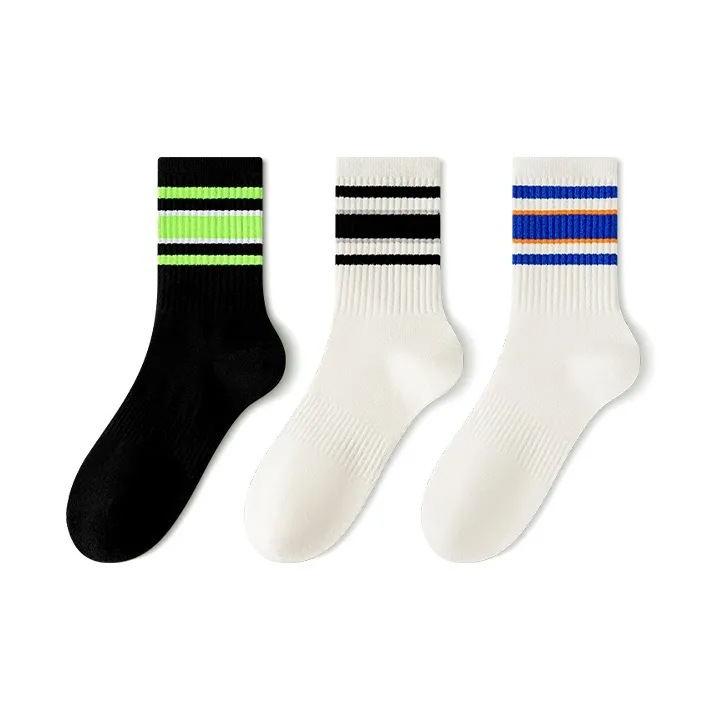 Taste The Color Knee High Socks Women's 3 Pack-3