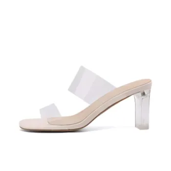 JOSINY Slide Slippers Women's Silver
