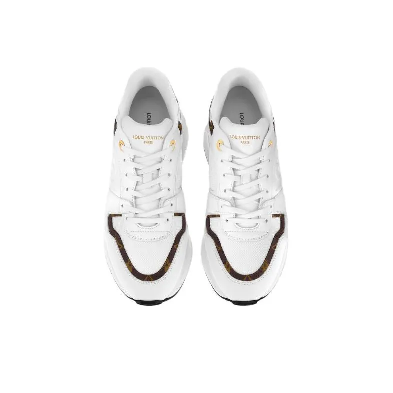 LOUIS VUITTON Run Away Low Top Casual Shoes Women's White-3