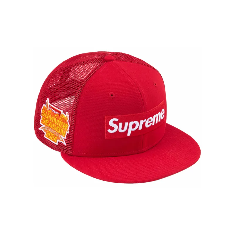 Supreme Box Logo Mesh Back New Era Cap SS24-0