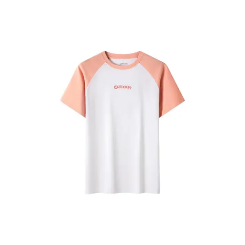 OUTDOOR PRODUCTS Raglan Sleeve T-Shirt Women's Clay Pink