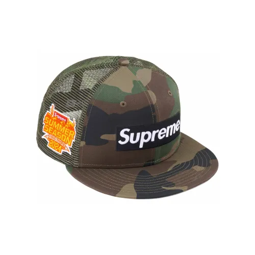 Supreme   Baseball Caps Unisex Camouflage
