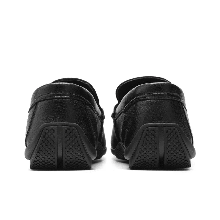 AOKANG Loafers Men Black-6