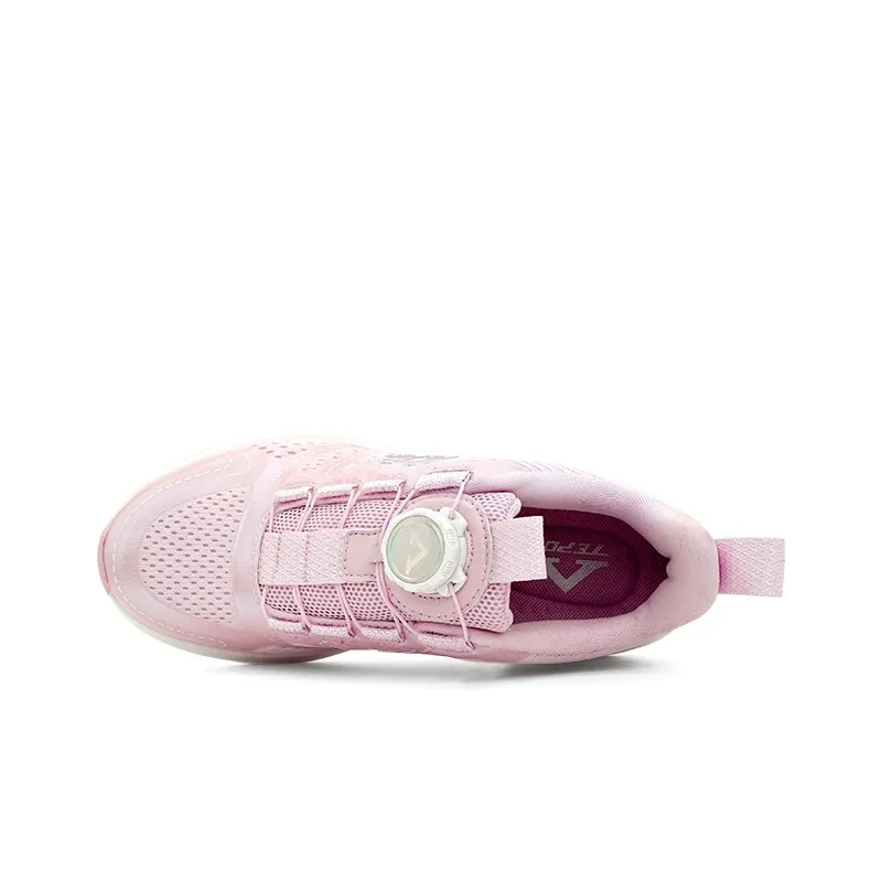 TEPOR Running Shoes Unisex Low Top Pink, White-10