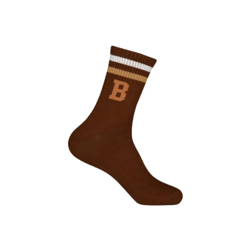 New Balance Knee-High Socks Unisex 1 Pack Brown-1