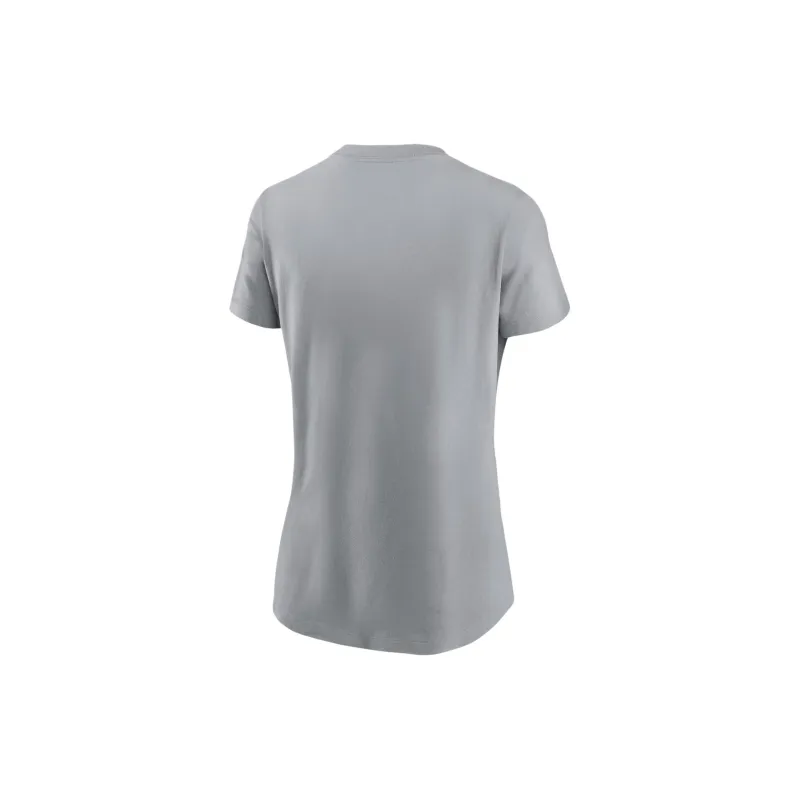Nike Baltimore Ravens 2023 NFL Playoffs Iconic T-Shirt Women's Gray-1