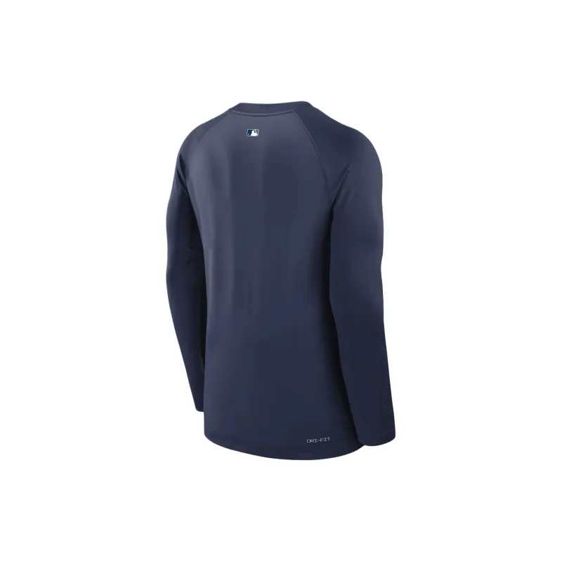 Nike Seattle Mariners Authentic Collection Game Time Men's Nike Dri FIT Mlb Long Sleeve T Shirt-1