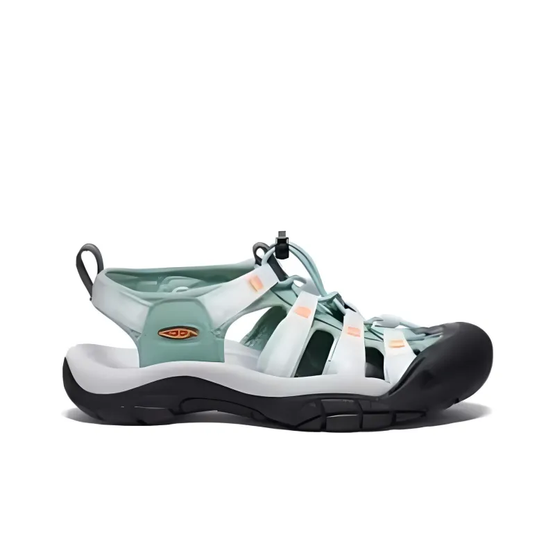 KEEN Newport H2 Breathable River Trekking Shoes Women's White Green-1