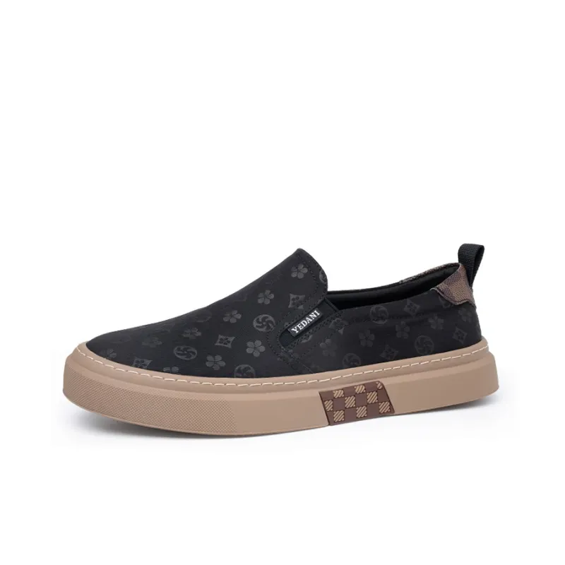 YEDANI Low Top Slip on Lazy Canvas Shoes Men's-1