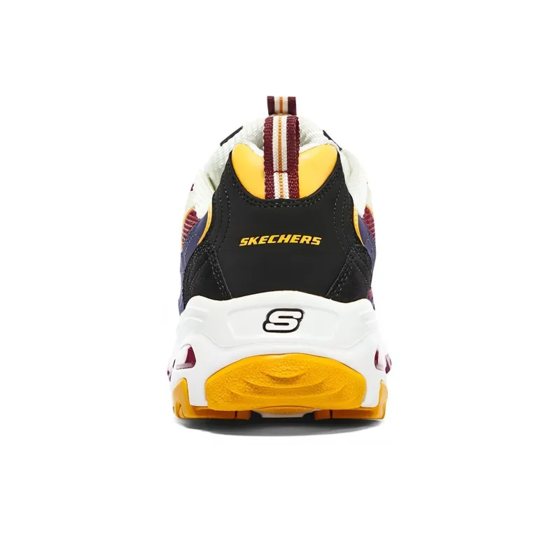 Skechers D'LITES 1.0 Running Shoes 'White Navy Red' Women's-3