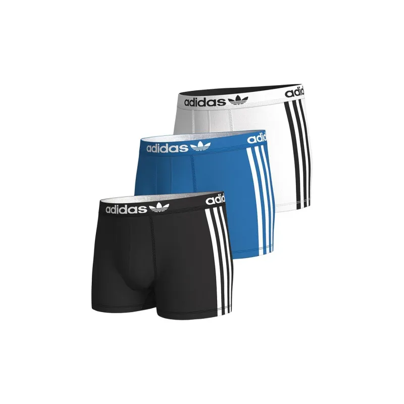 Adidas Underpants Men's 3 Pack White/Blue/Black-0