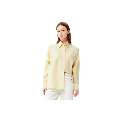 JZ. ANNAKRO Shirts Women's Pale Yellow