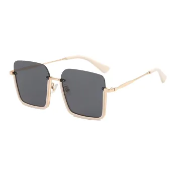 MT·MIT Alloy Square Sunglasses Women's