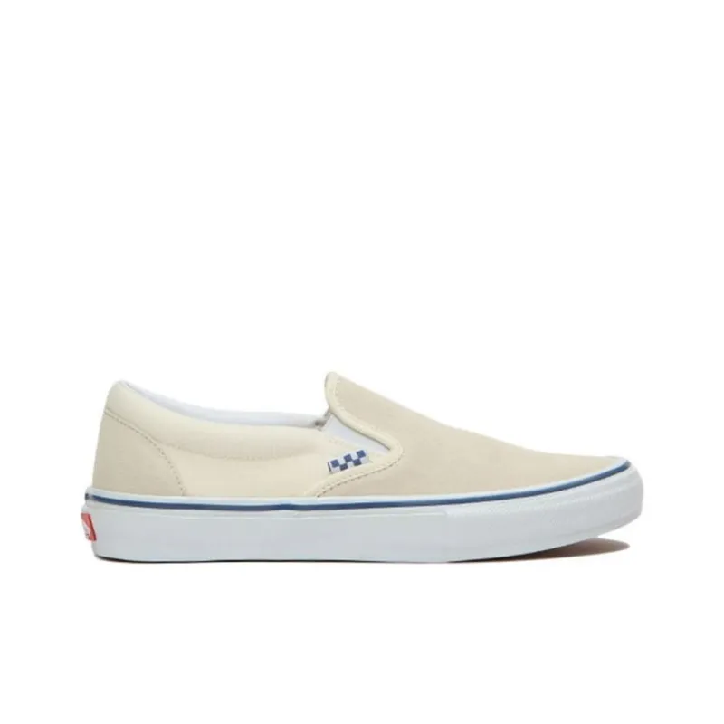 Vans Skate Slip On 'Checkerboard Off White'-1