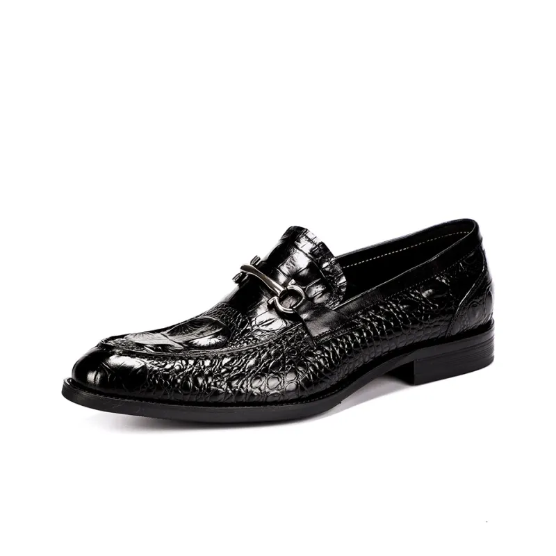 ASTON M.JAZZ Dress Shoes Men Low Top Black/Burgundy-1