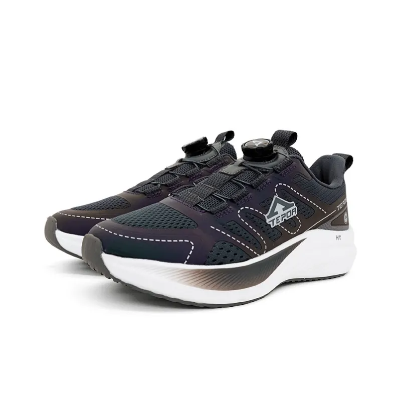 TEPOR Running Shoes Unisex Low Top Pink, White-13